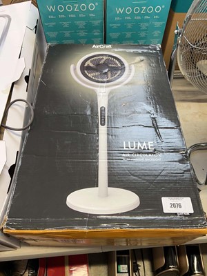Lot 2076 - AirCraft Lume pedestal fan, boxed