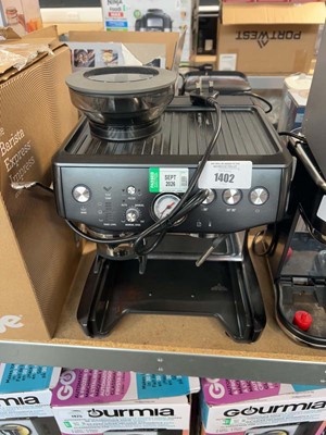 Lot 1402 - Unboxed Sage Barista Express Impress coffee...