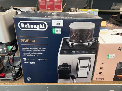 Lot 1404 - Boxed Delonghi Rivelia coffee machine