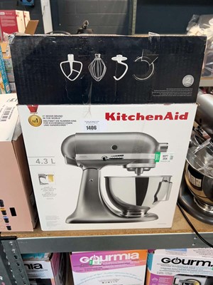 Lot 1406 - Boxed Kitchenaid 4.3 litre stand mixer
