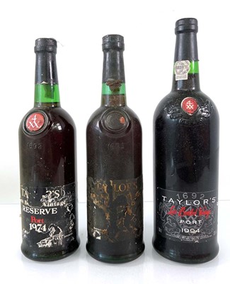 Lot 229 - 3 bottles of Taylor Fladgate Late Bottled...