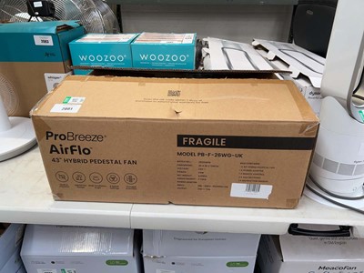 Lot 2081 - Pro Breeze AirFlo 43" hybrid pedestal fan, boxed