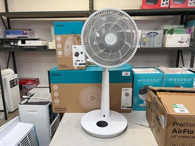 Lot 2083 - 2 Duux Whisper 3 pedestal fans, together with...