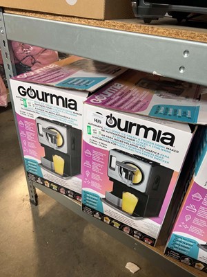 Lot 1425 - 2 boxed Gourmia automatic soft serve ice cream...