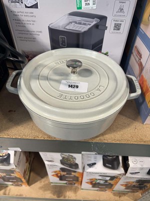 Lot 1429 - LA Cocotte Staub casserole dish