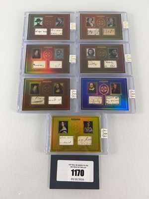 Lot 1170 - (7) 2025 Eternal Revelation Authentic History...