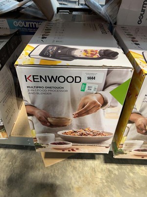 Lot 1444 - Kenwood Multipro 1 Touch 2 in 1 Food Processor...