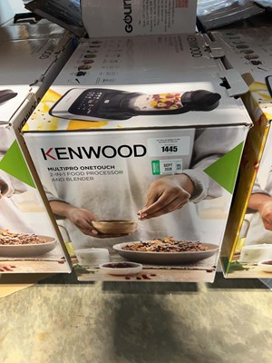 Lot 1445 - Kenwood Multipro 1 Touch 2 in 1 Food Processor...