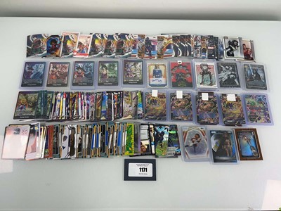 Lot 1171 - Various trading cards including from Marvel,...