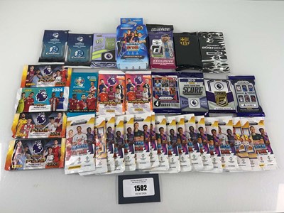 Lot 1582 - Quantity of various Football Trading card...