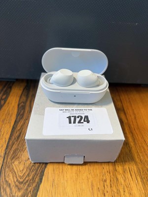 Lot 1724 - Box of Sony WF-C710N earbuds in white