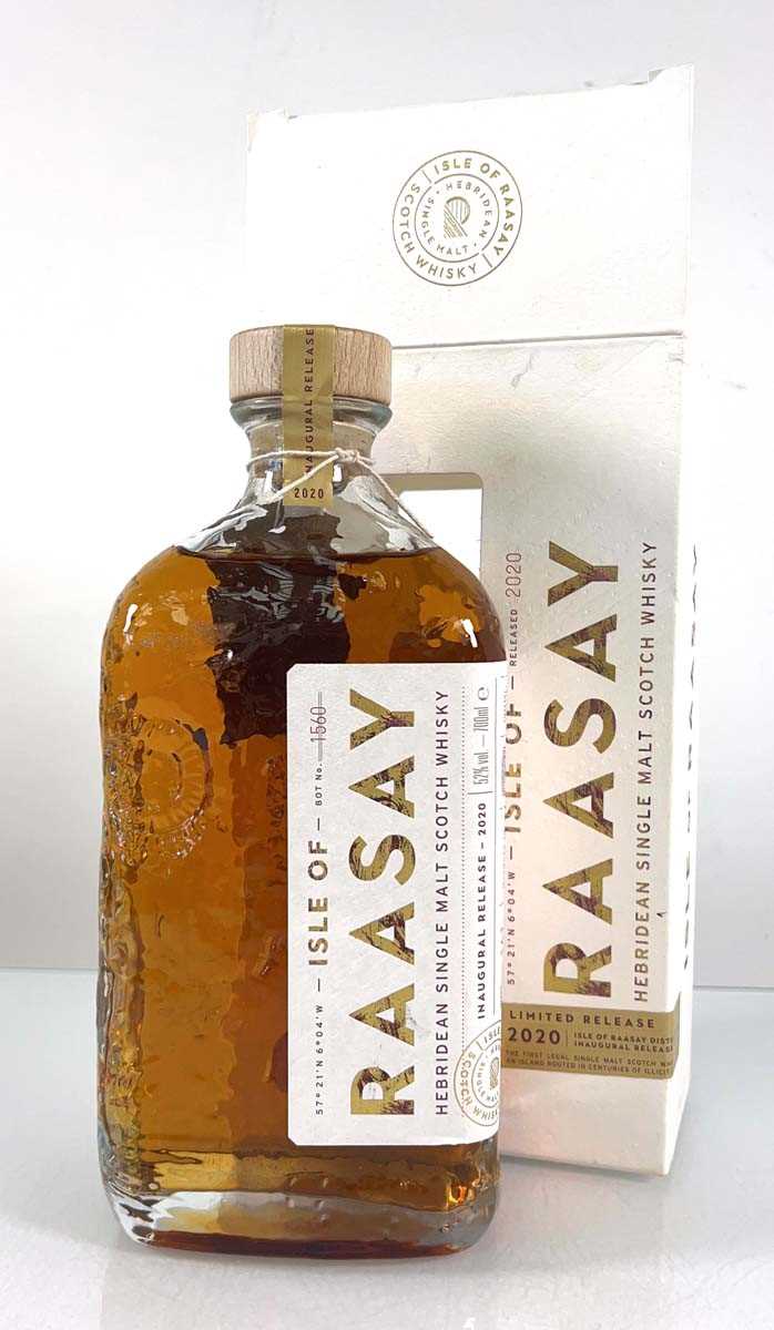Lot 78 - A bottle of Isle of Raasay Inaugural 2020...