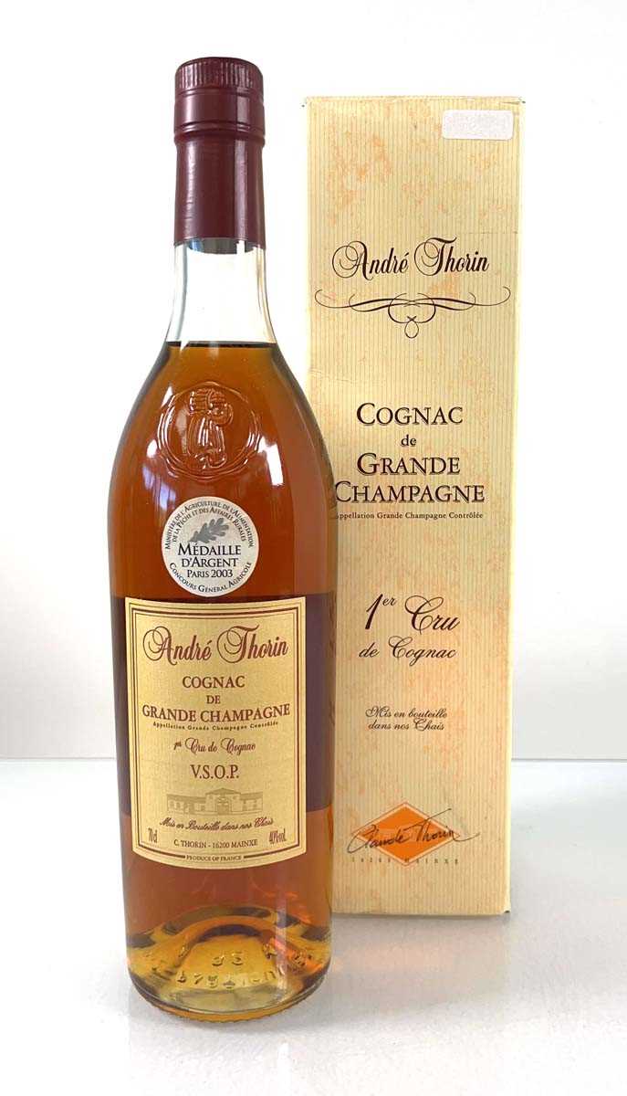 Lot 82 - A bottle of Andre Thorin VSOP 1er Cru Grand...