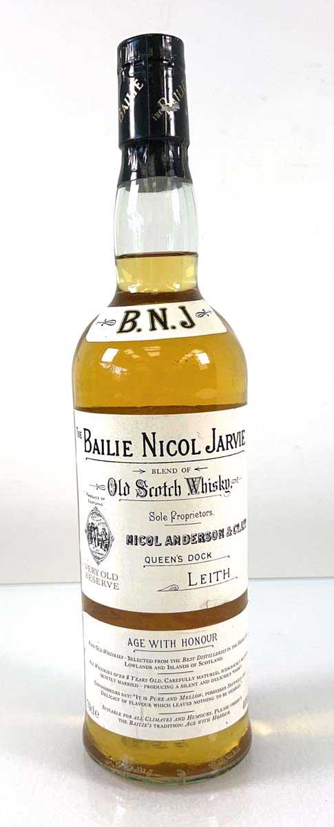 Lot 83 - A bottle of The Bailie Nicol Jarvie Very Old...
