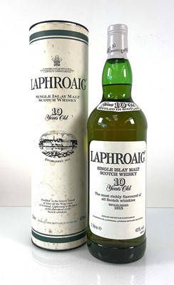Lot 92 - A bottle of Laphroaig 10 year old Single Islay...
