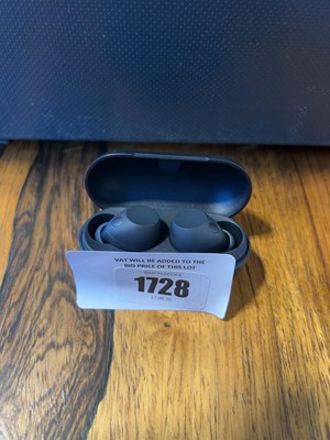 Lot 1728 - Unboxed Sony WF-C710N earbuds in black