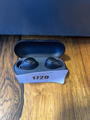 Lot 1729 - Cased pair of Sony earbuds