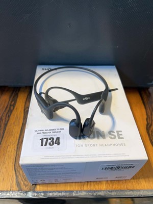 Lot 1734 - 1 boxed pair of Shokz Open Run SE headphones