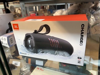Lot 1741 - Boxed JBL Charge 6 Bluetooth speaker