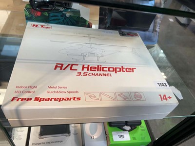 Lot 1743 - H.Toys RC Helicopter (3.5 channels)