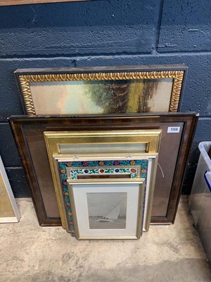 Lot 1156 - Group of paintings and pictures including...