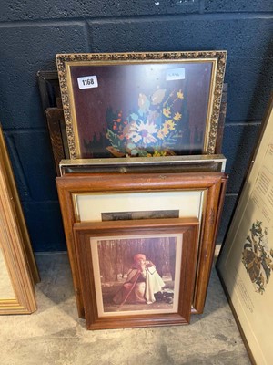 Lot 1168 - Variety of pictures including a scottie dog, a...