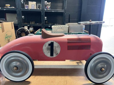 Lot 1191 - Child's ride on toy in the form of a vintage...
