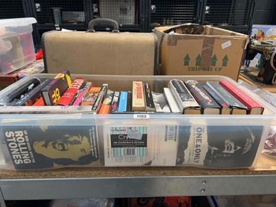 Lot 1193 - Shallow tray of various books on the theme of...