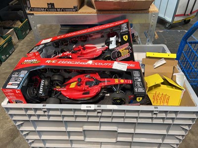 Lot 1226 - Grey plastic crate (crate not included) of...