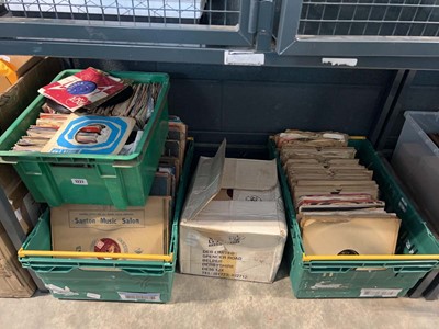 Lot 1227 - Cage underbay of various gramaphone records...