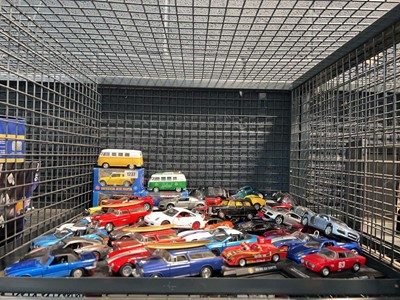 Lot 1237 - Cage containing a variety of various diecast...