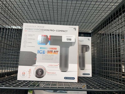 Lot 1248 - 2 boxed Sharper Image Power Percussion Pro...