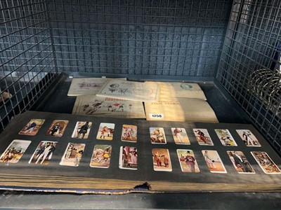 Lot 1250 - Various picture cards contained in albums...