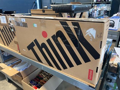 Lot 1767 - Boxed Lenovo Think Vision monitor