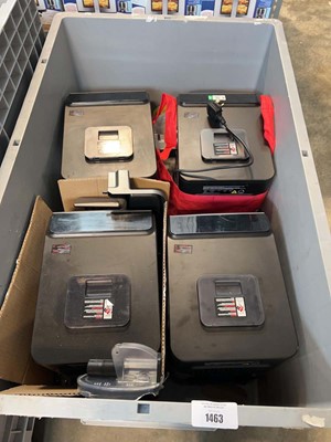 Lot 1463 - Pallet box (not included) containing 4 Gourmia...