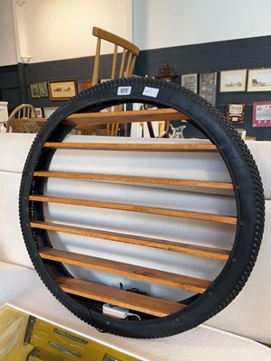 Lot 1272 - Diecast vehicle display shelf fashioned from a...