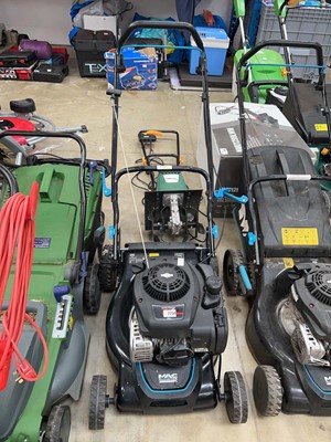 Lot 2256 - Mac Allister hand propelled petrol lawnmower...