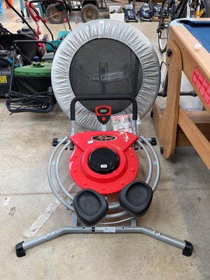 Lot 2113 - Abtrak ab machine with DVD manual, together...