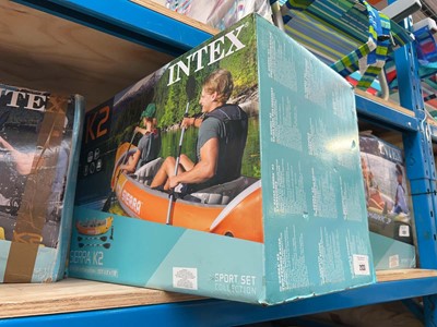 Lot 2123 - Boxed Intex Sierra K2 inflatable Kayak