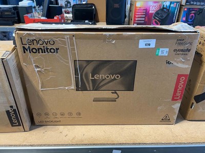 Lot 1770 - Boxed Lenovo 3 sync monitor