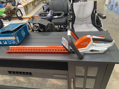 Lot 2267 - Stihl HSA.45 cordless hedge trimmer with...