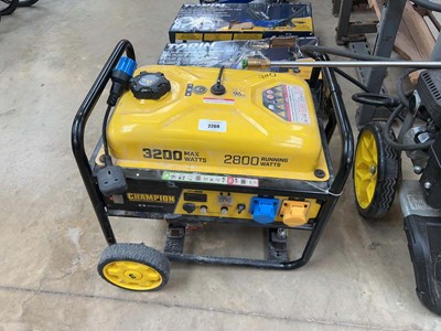 Lot 2269 - Champion 2800W petrol generator