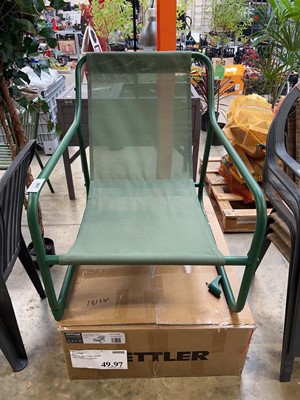 Lot 2147 - 1 boxed and 1 unboxed Kettler green metal...