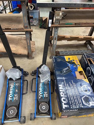 Lot 2274 - Torin 2.5t tonne steel surface aluminium floor...
