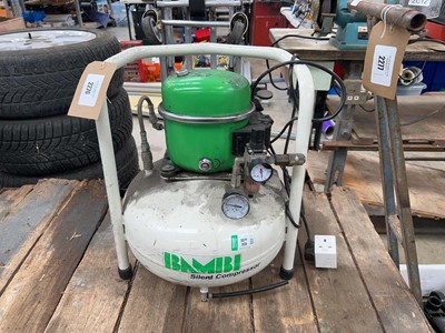 Lot 2276 - Bambi 240V silent air compressor
