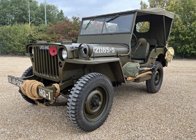 Lot (UXS 640) 1943 Willys 'MB' Jeep ¼-ton 4x4...