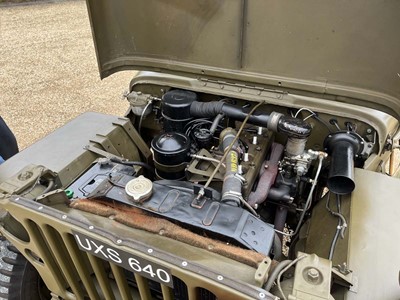Lot (UXS 640) 1943 Willys 'MB' Jeep ¼-ton 4x4...