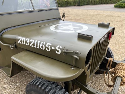 Lot (UXS 640) 1943 Willys 'MB' Jeep ¼-ton 4x4...