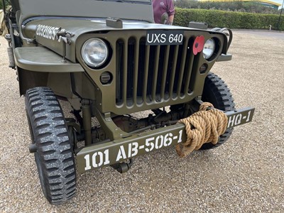 Lot (UXS 640) 1943 Willys 'MB' Jeep ¼-ton 4x4...