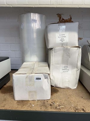 Lot 2094 - 3 boxes of various size postage mailing bags...